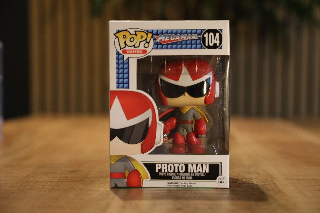 Funko Pop! Games: Megaman - Proto Man #104, Verzamelen, Ophalen of Verzenden, Nieuw