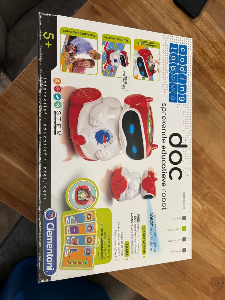 Clementoni Doc Educatieve Robot - Gebruikt maar compleet, Ophalen of Verzenden, Gebruikt, Elektronica