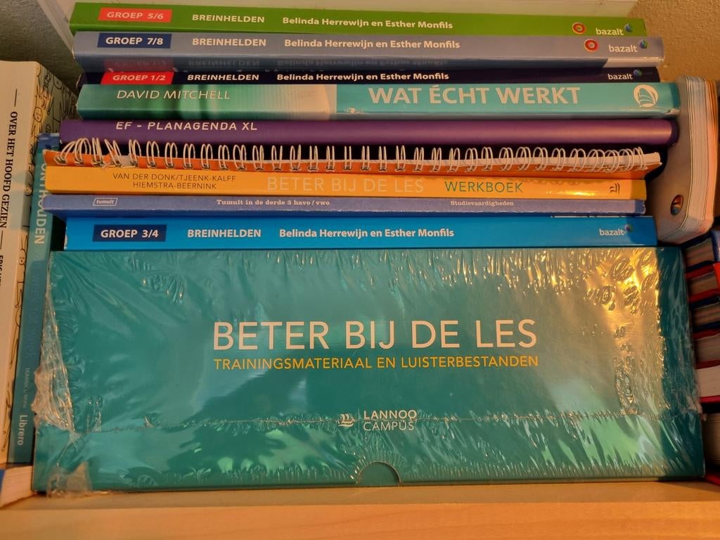 Methode 'beter bij de les', Ophalen of Verzenden, Zo goed als nieuw