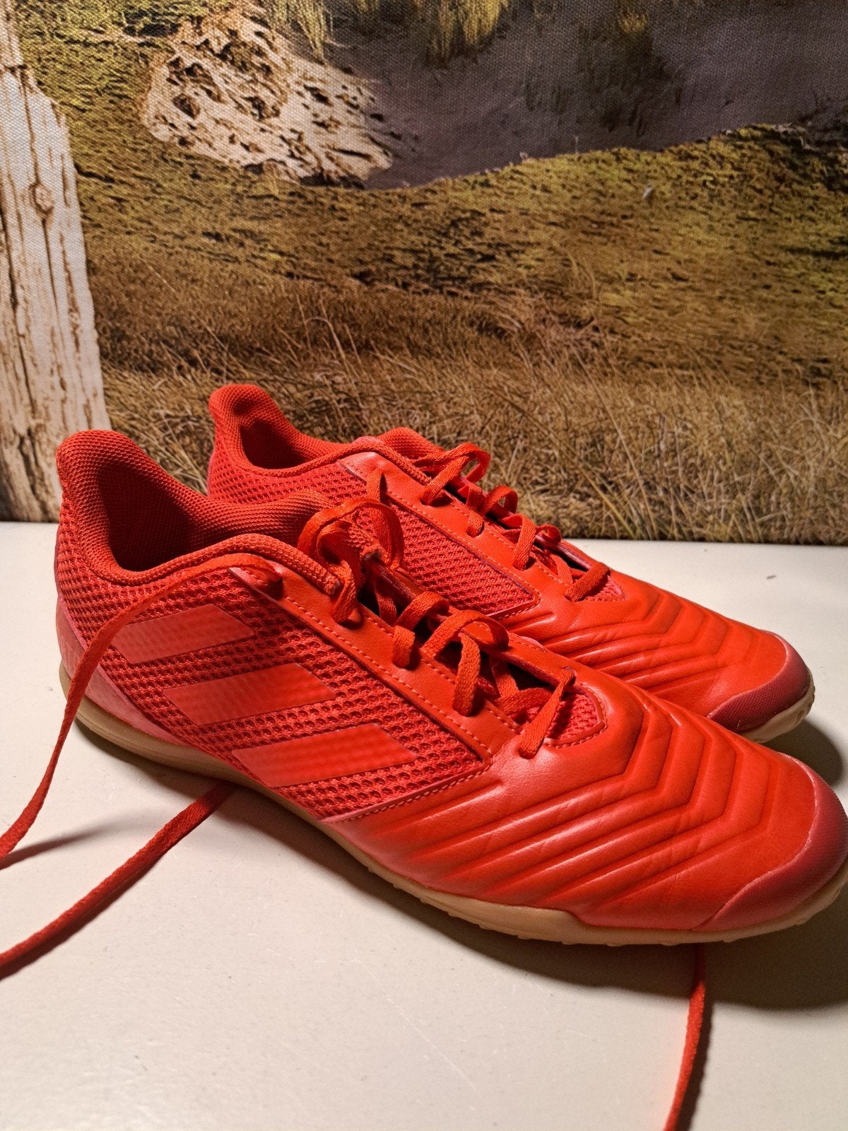 Adidas schoenen maat 45 - zaalvoetbalschoen, Maat XS of kleiner, Ophalen of Verzenden, Zo goed als nieuw, Schoenen