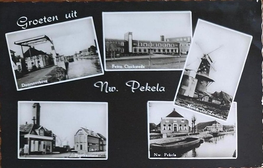 Nieuwe Pekela 2, Verzenden, 1940 tot 1960, Ongelopen, Groningen