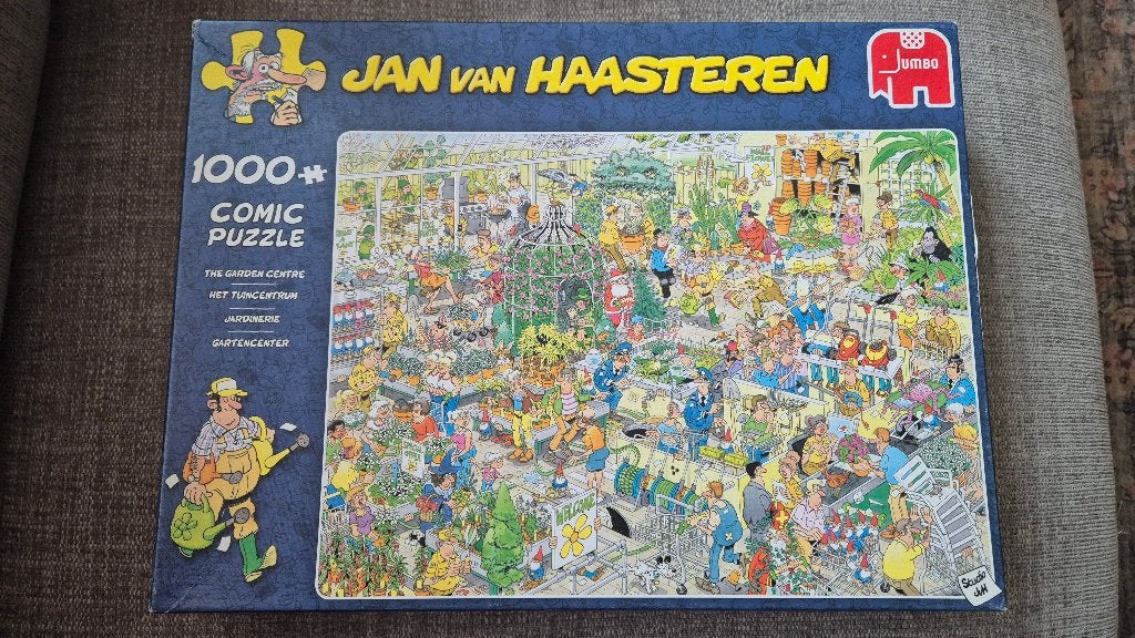 Jan van Haasteren Puzzel 1000stukjes, Ophalen, 500 t/m 1500 stukjes, Zo goed als nieuw, Legpuzzel