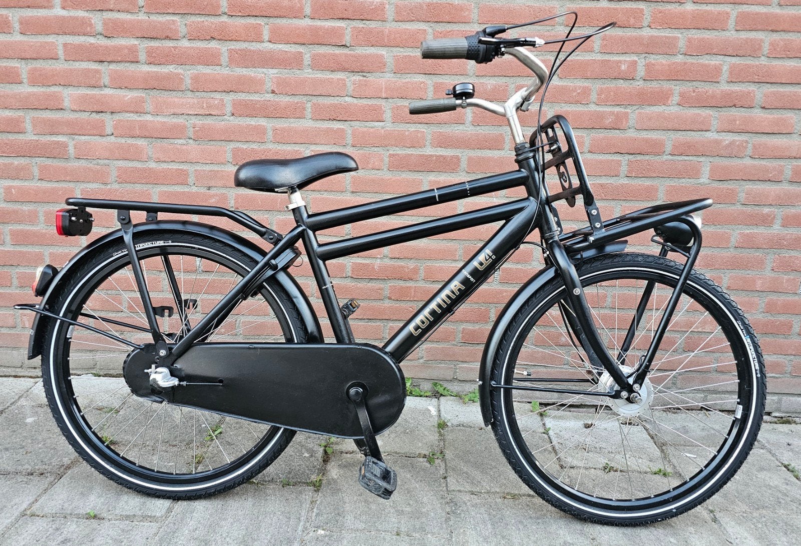 Cortina U4, 24 inch, Jongensfiets, Ophalen, Cortina U4 Transport, Zo goed als nieuw, Terugtraprem