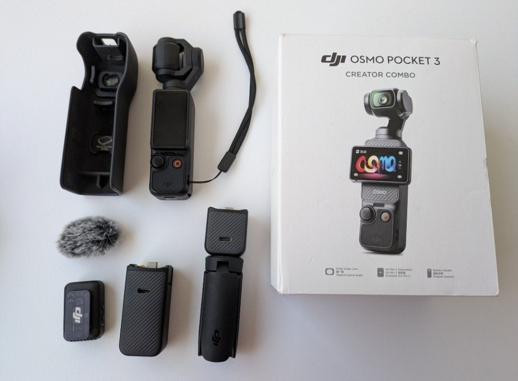 Title: DJI Osmo Pocket 3 Creator Combo, Audio, Tv en Foto, Overige merken, Overige soorten, Zo goed als nieuw, Ophalen of Verzenden