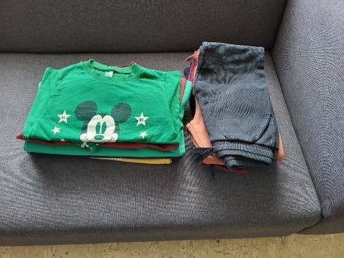 Jongens merk kledingpakket maat 116/122 en schoenen maat 31, Ophalen of Verzenden, Gebruikt, Maat 116