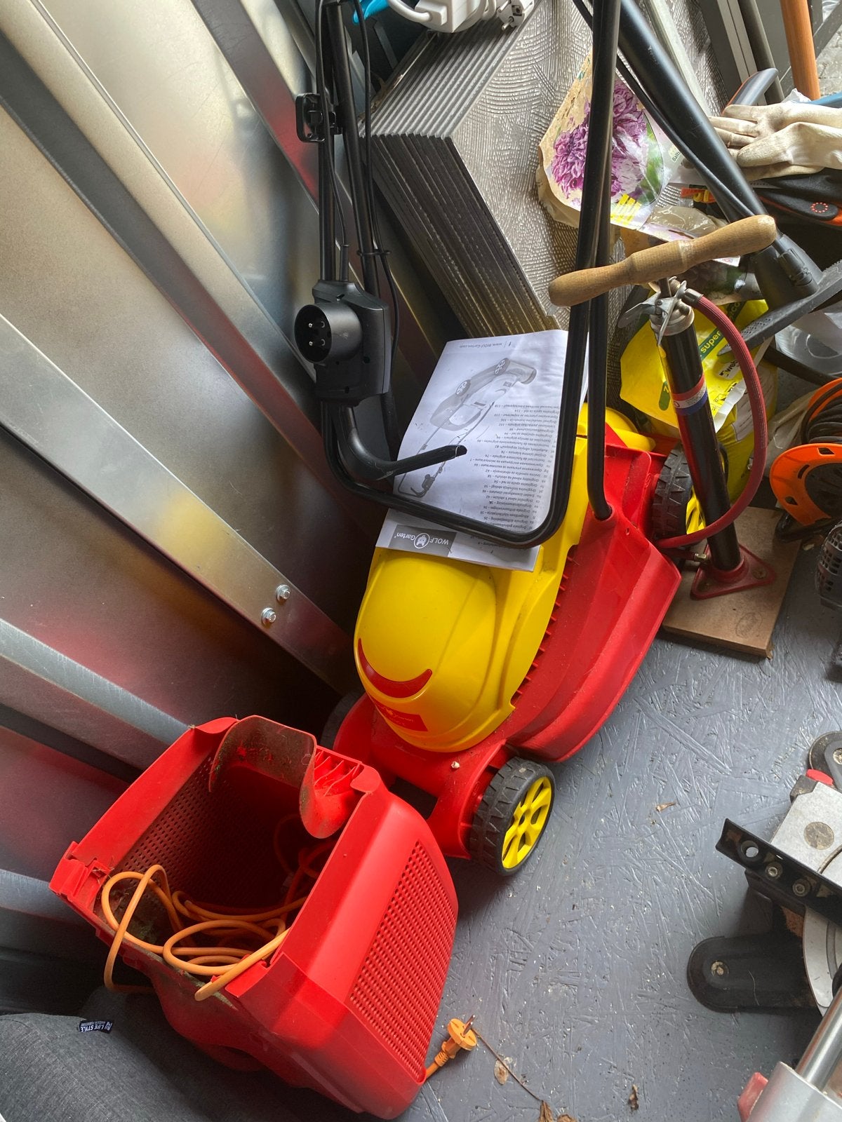 Wolf Garten S 3200 E elektrische grasmaaier, Tuin en Terras, Grasmaaiers, Cirkelmaaier, Gebruikt, Elektrische grasmaaier, Ophalen of Verzenden