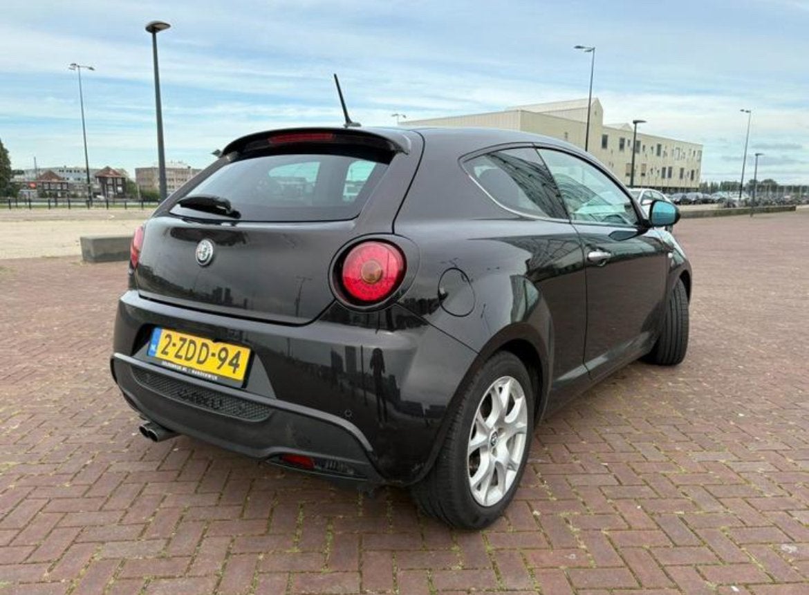 Alfa Romeo MiTo 1.4 Turbo 114KW 2008 Zwart, Auto's, Voorwielaandrijving, 15 km/l, 4 cilinders, 400 kg