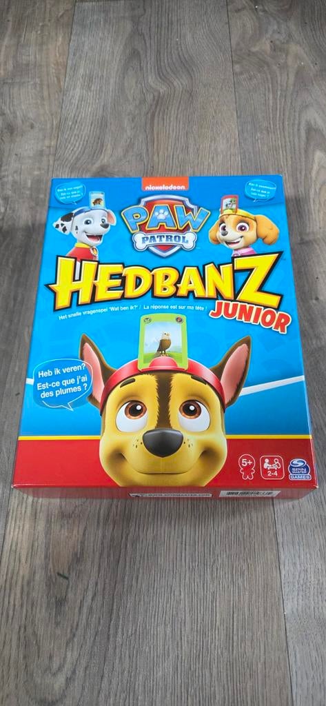 Paw patrol hedbanz, Ophalen, Zo goed als nieuw