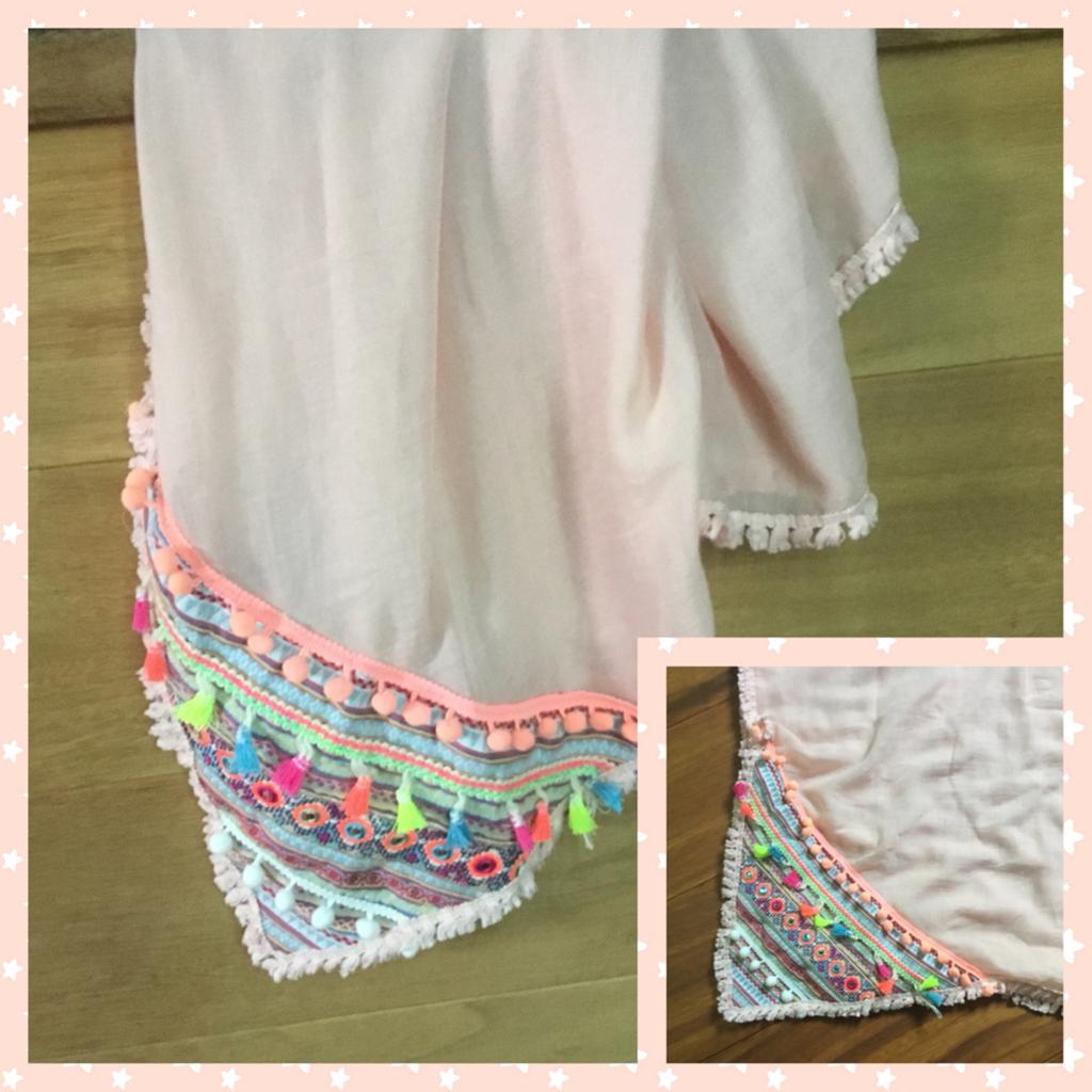 Nieuwe Ibiza style sjaal met kwastjes en pompons, Kleding | Dames, Ophalen of Verzenden, Nieuw