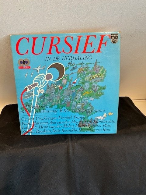 Cursief in de herhaling, Ophalen of Verzenden, Zo goed als nieuw, 12 inch, Levenslied of Smartlap