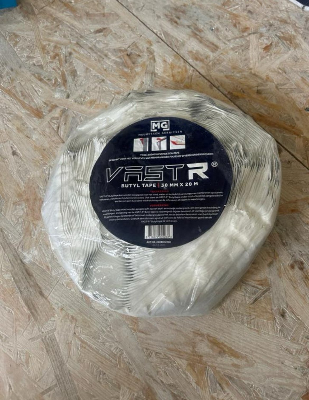 VASTR Butyl tape 30 mm x 20 m., Ophalen, Nieuw, Overige materialen, Vloerisolatie