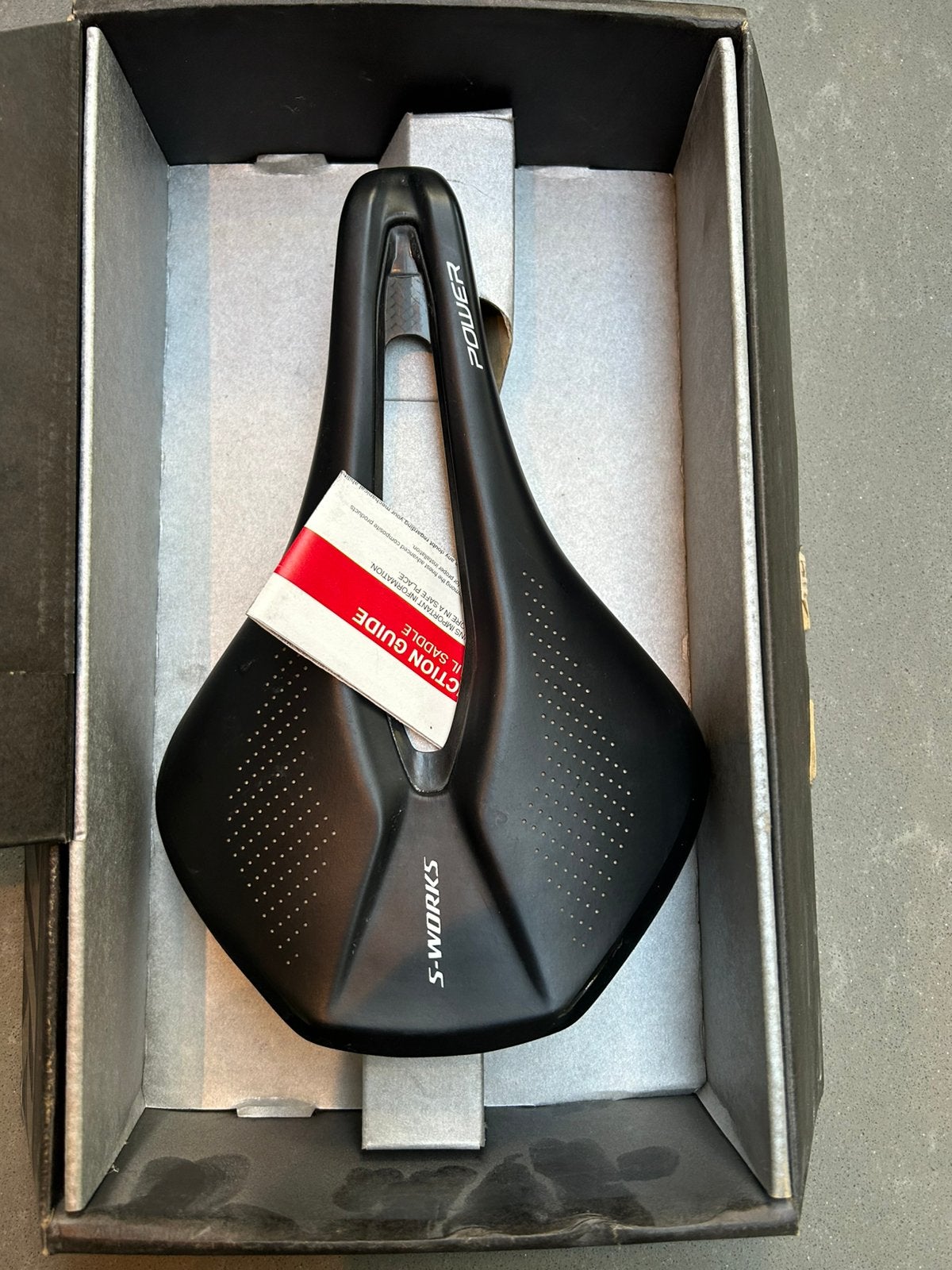 Specialized S-Works Power Mirror carbon zadels 155 mm, Ophalen of Verzenden, Zo goed als nieuw, Mountainbike, Zadel