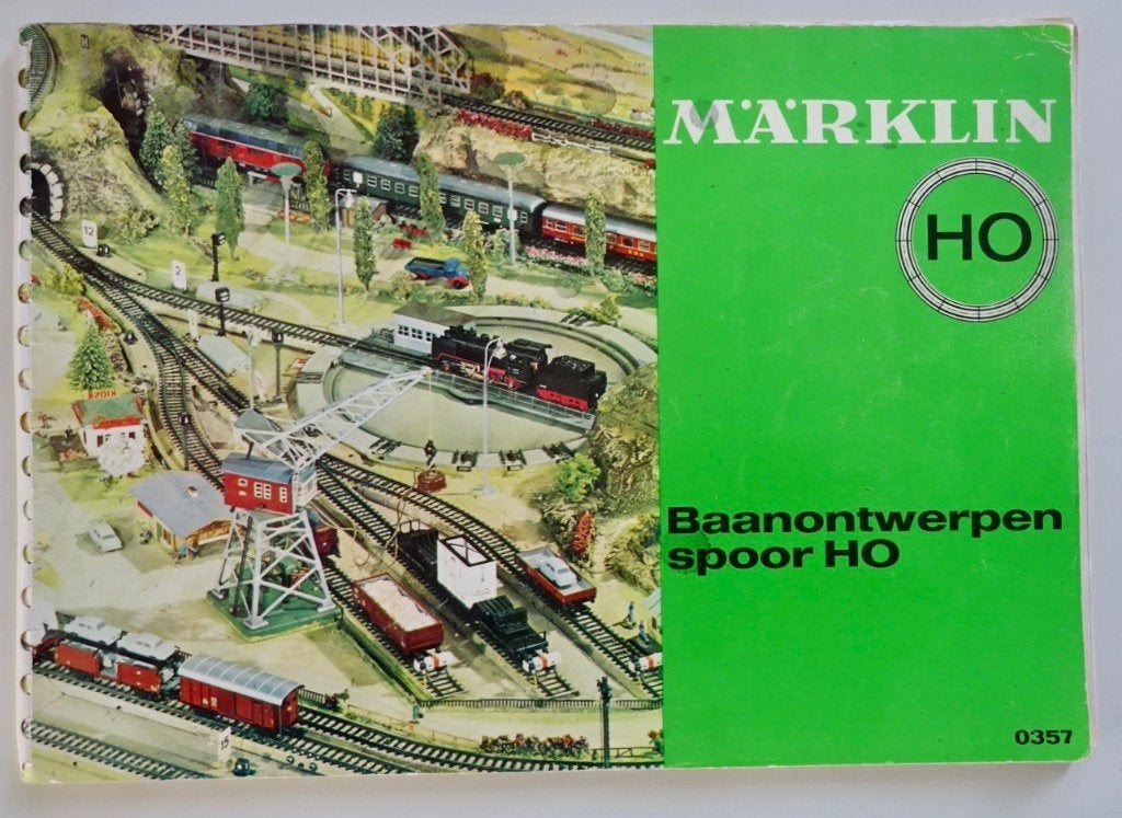 Marklin Banenboek voor M-rails 0357 (HO-spoor), Wisselstroom, Gebruikt, Märklin, Boek, Tijdschrift of Catalogus