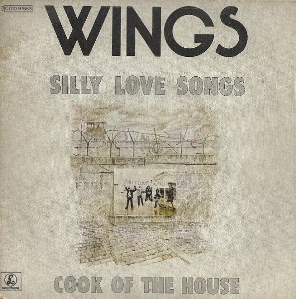 FRANSE SINGLE MCCARTNEY Silly Love Songs THE BEATLES WINGS, 7 inch, Ophalen of Verzenden, Zo goed als nieuw, Pop