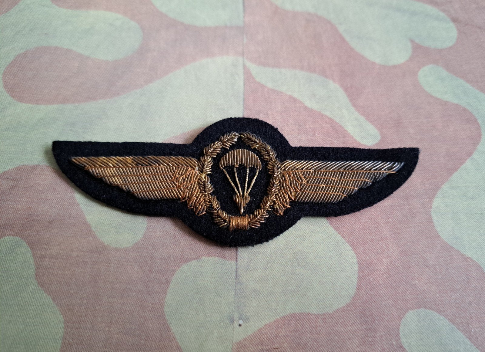 Duitse parawing Officiers uitvoering, embleem, Ophalen of Verzenden, Landmacht, Duitsland, Embleem of Badge