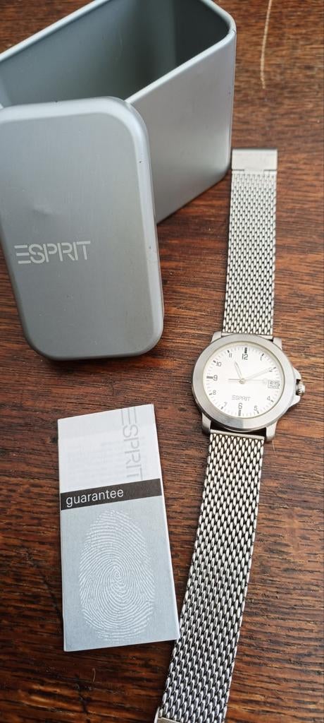 Esprit horloge sieraden, Ophalen of Verzenden, Staal, Overige merken