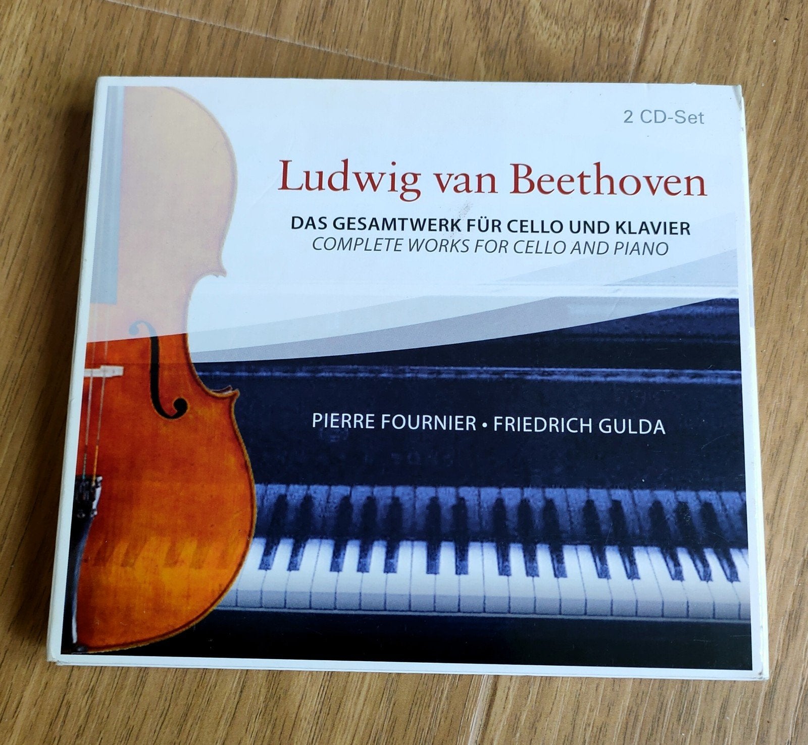 Beethoven: Complete Works for Cello and Piano (2 CD-Set), Ophalen of Verzenden, Classicisme, Zo goed als nieuw, Kamermuziek