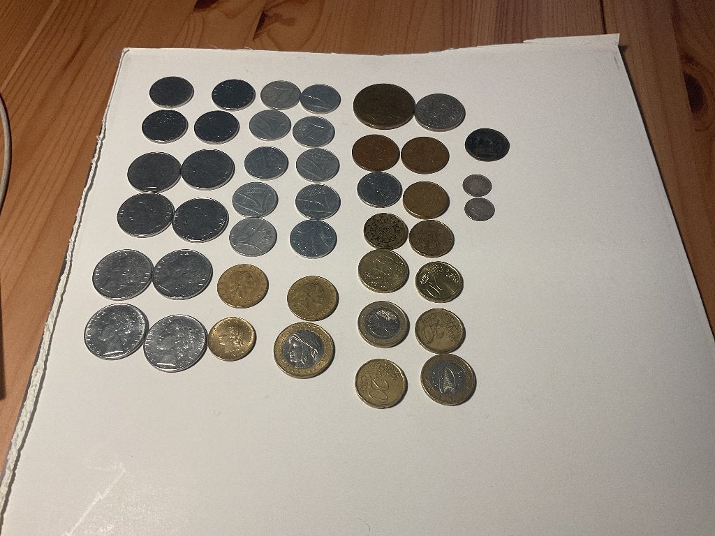 Diverse oude Italiaanse munten lire, Ophalen of Verzenden, Italië, Losse munt