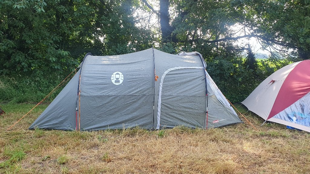 Coleman Coastline 3 Plus Tent Z.G.A.N., Caravans en Kamperen, Tenten, Ophalen of Verzenden, Zo goed als nieuw, Tot en met 3