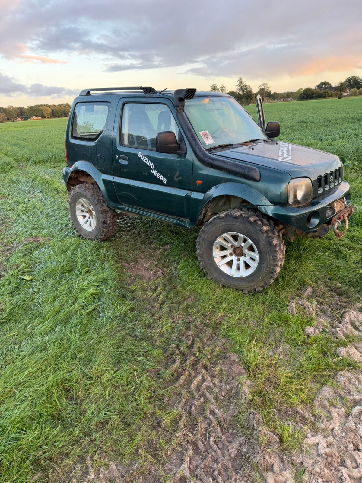 Suzuki Jimny terreinwagen, Ophalen