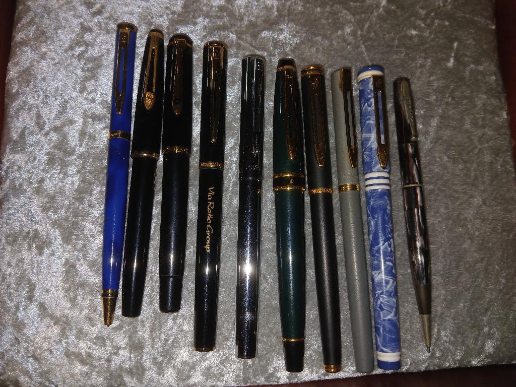Waterman en Parker vulpen en pennen, Verzamelen, Pennenverzamelingen, Ophalen, Zo goed als nieuw, Vulpen, Waterman