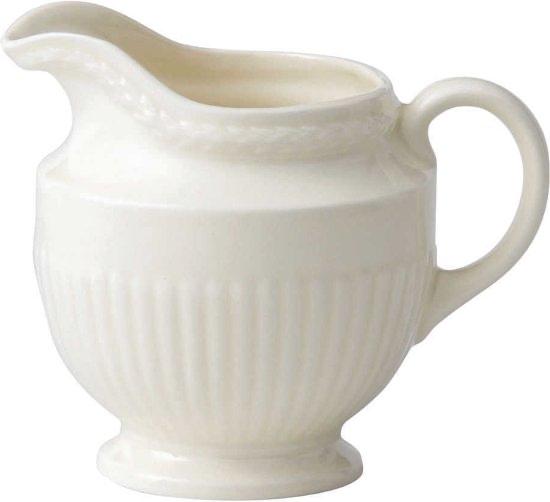 Wedgwood Edme Plain roomkannetje, in nieuwstaat, Huis en Inrichting, Keuken | Servies, Keramiek, Overige typen, Ophalen of Verzenden