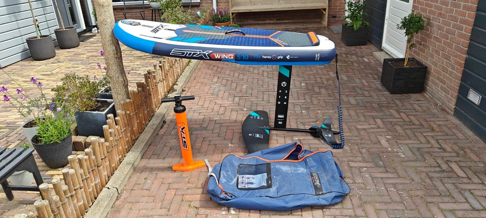 Wingfoil Set, Ophalen of Verzenden, Zo goed als nieuw, SUP-boards