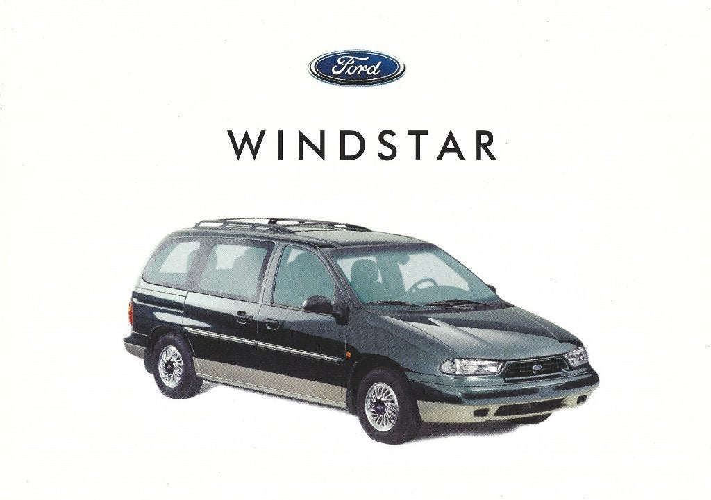 Brochure Ford Windstar 1998, Ophalen of Verzenden, Gelezen, Ford