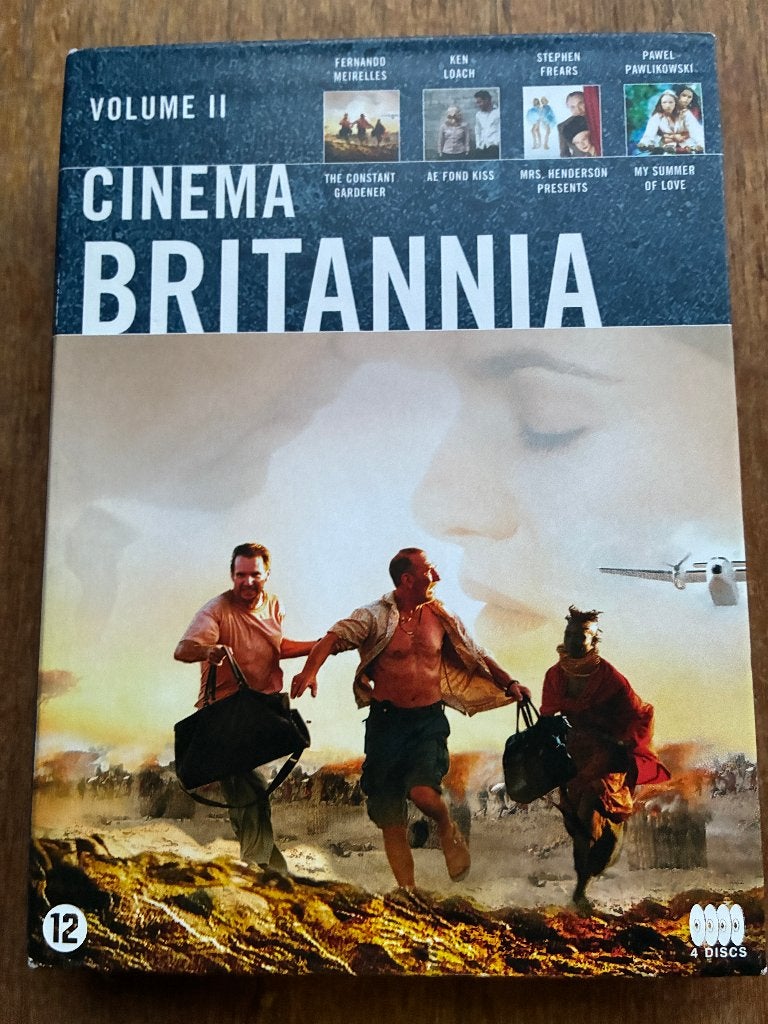Cinema Britannia II Arthouse films 4-DVD box, Engels, Verenigd Koninkrijk, Alle leeftijden, Nederlands