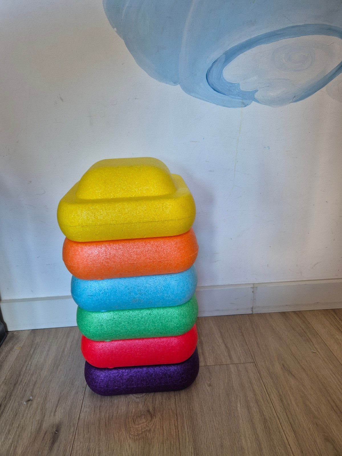 Kleurrijke stapel stenen voor kinderen, Kinderen en Baby's, Ophalen, Zo goed als nieuw