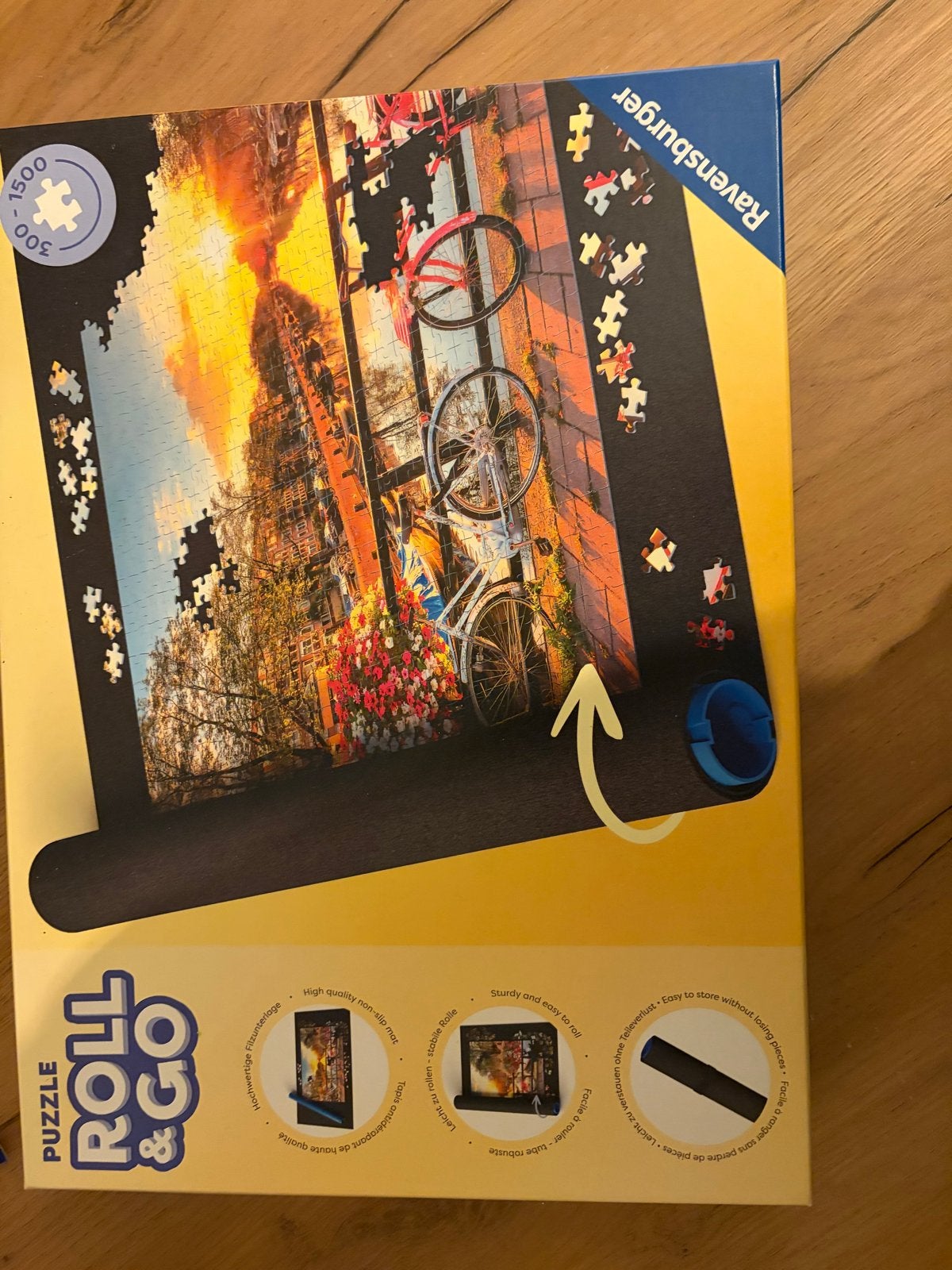 Ravensburger Roll&Go Puzzelmat 300-1500 stukjes, Ophalen of Verzenden, 500 t/m 1500 stukjes, Zo goed als nieuw, Legpuzzel