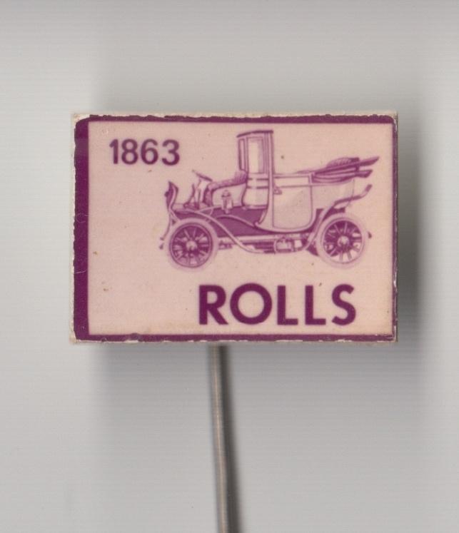 Auto Rolls speldje, Gebruikt, Niet vindbaar, Niet vindbaar, Speldje of Pin