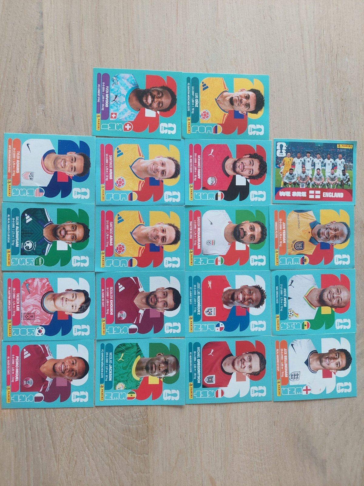 Panini stickers wk 2026 te ruil, Ophalen, Zo goed als nieuw, Buitenlandse clubs, Poster, Plaatje of Sticker