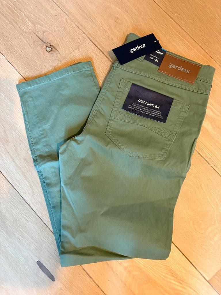 Gardeur broek, Ophalen of Verzenden, Nieuw, Overige maten, Groen