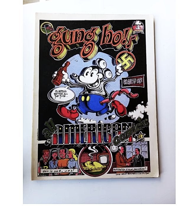 gung ho all american comicks-steve davidson*1971*-R.Crumb, Boeken, Overige gebieden, Ophalen of Verzenden, Zo goed als nieuw, Steve davidson