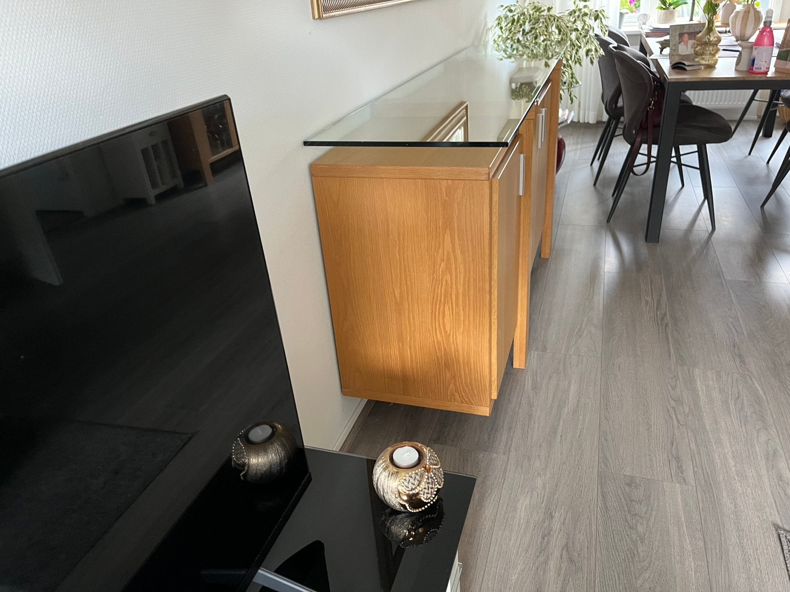 Dreswaer, Huis en Inrichting, Woonaccessoires | Spiegels, Ophalen, 200 cm of meer, 125 cm of meer, Zo goed als nieuw