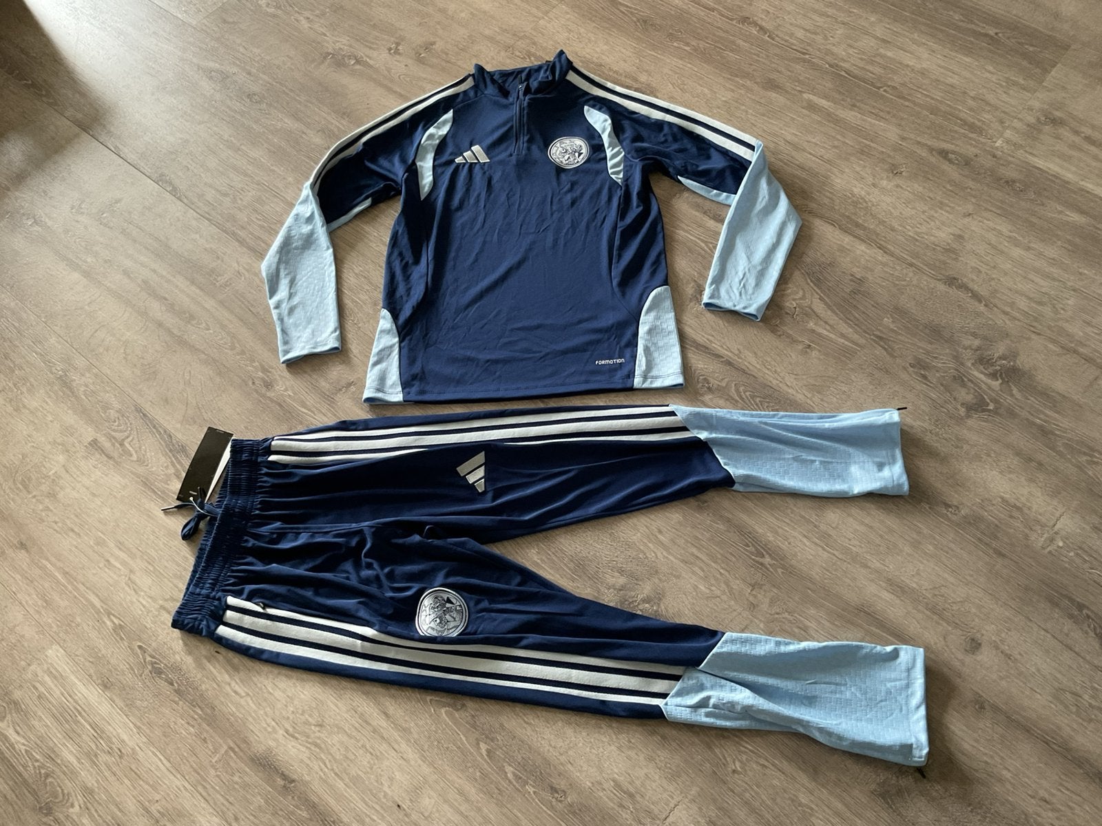 Ajax trainingspak, Blauw, Nieuw, Overige maten, Ophalen of Verzenden