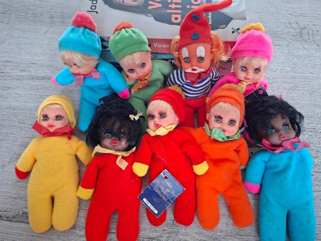 Vintage poppetjes, Verzamelen, Ophalen, Zo goed als nieuw