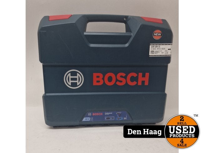 Bosch GSR 18V-21 - Accuboor Set 18V | Nieuw, Bosch, Nieuw, Support@bosch.com, Robert Bosch GmbH
Robert-Bosch-Platz 1
70839 Gerlingen-SchillerhÃ¶he
Germany