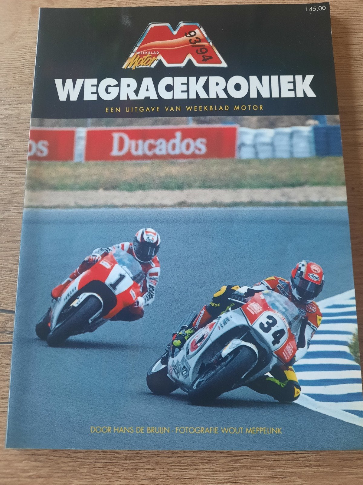 Wegracekroniek 93/94 - Weekblad Motor, Boeken, Verzenden, Zo goed als nieuw, Algemeen, Hans de Bruijn
