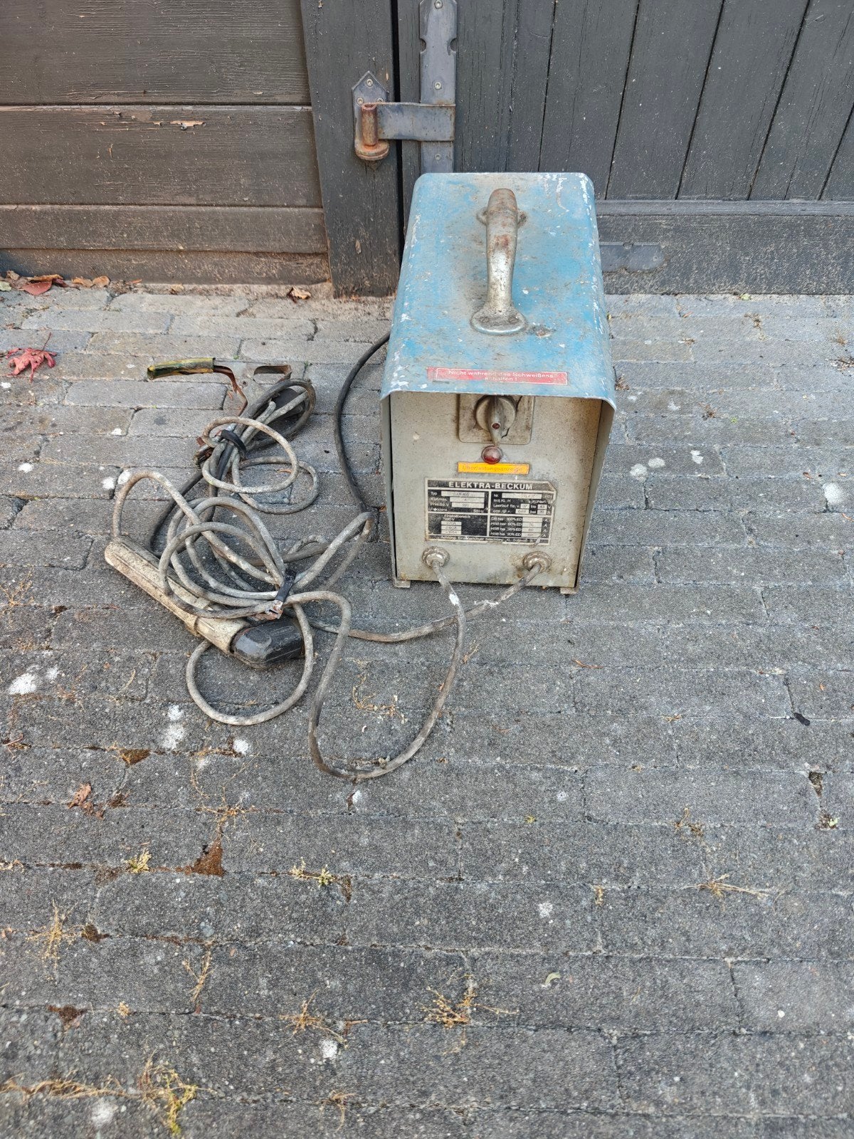 Elektroden Lasapparaat - Elektra-Beckum UI 105, Ophalen, Gebruikt, Minder dan 150 ampère, Elektroden