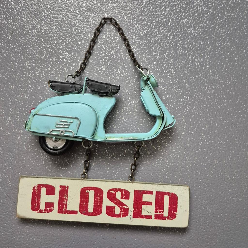 Open / closed Clayre & Eef, Ophalen of Verzenden, Gebruikt