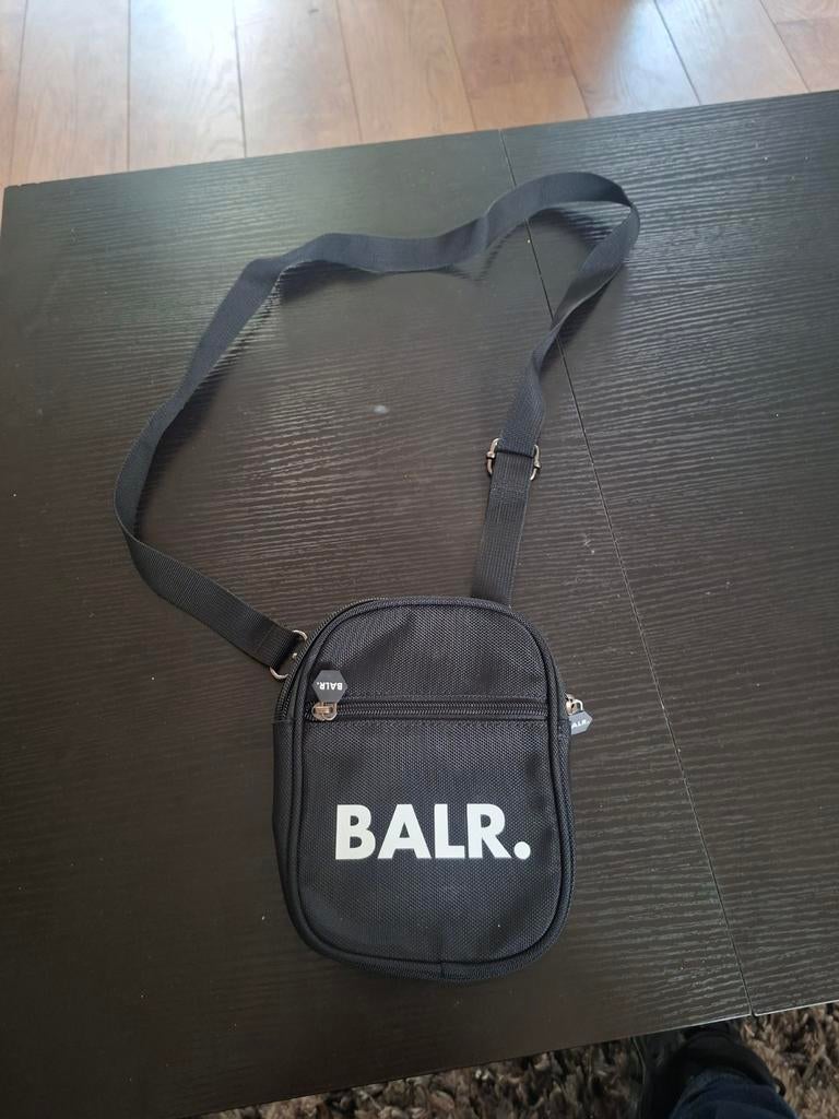 BALR. schoudertasje / crossbody tasje zwart, Ophalen of Verzenden, Zo goed als nieuw, Zwart, Overige merken