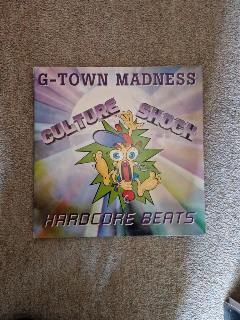 G-Town Madness - Culture Shock (Hardcore Beats) Vinyl, Ophalen, Gebruikt, 1990 - 1999, Techno of Trance
