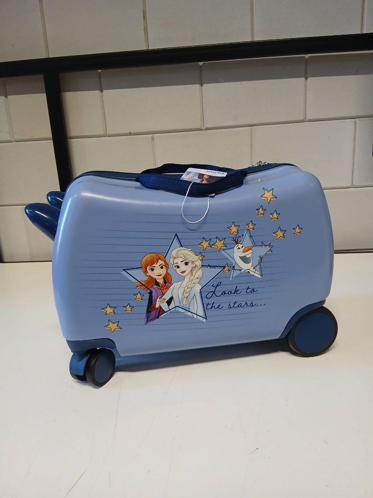 Disney kinderkoffer Ride-on trolley Frozen, Wieltjes, Hard kunststof, Nieuw, Minder dan 50 cm