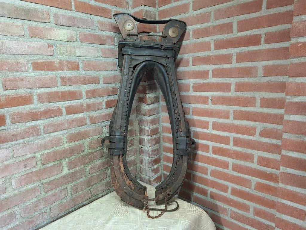 Grote oude paarden haam, Antiek en Kunst, Ophalen