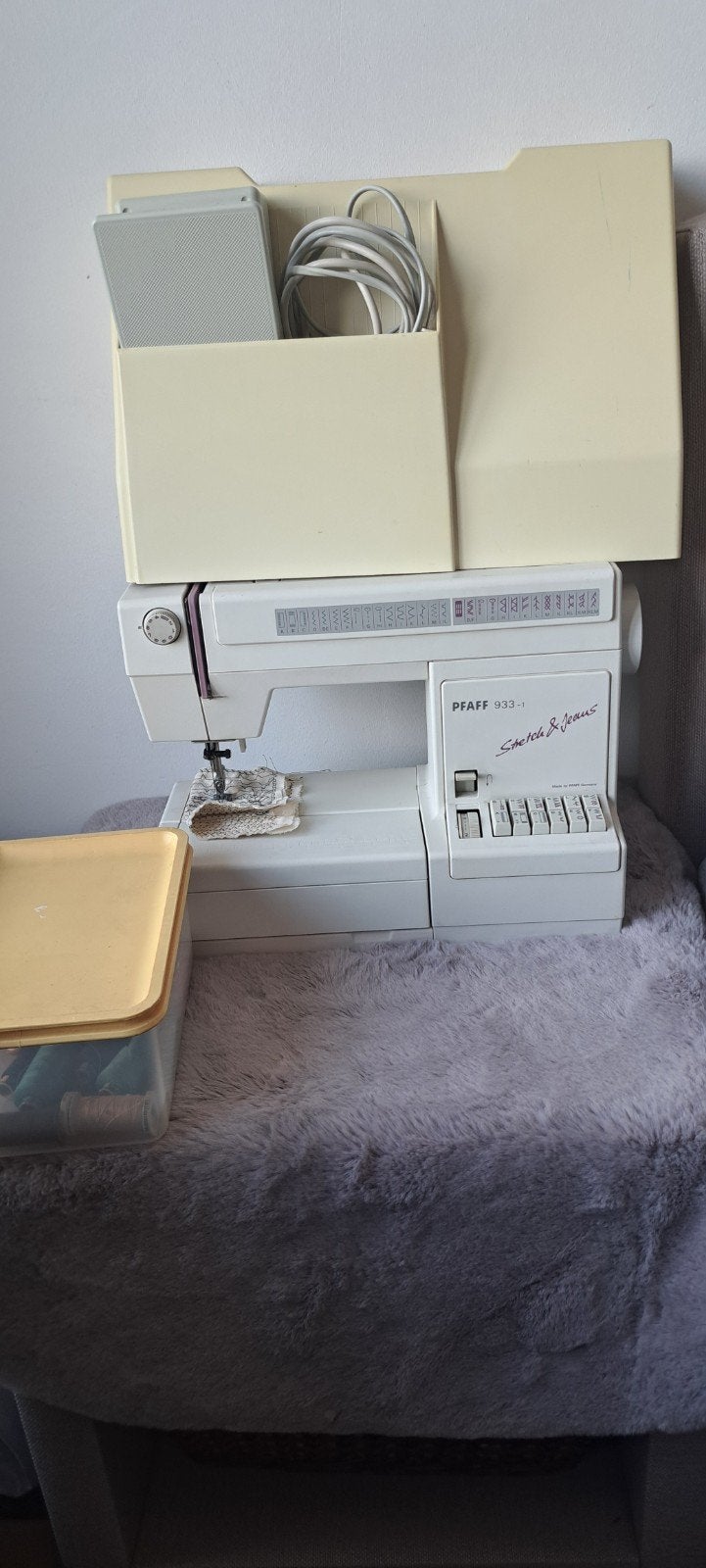 pfaff 933-1 stretch&jeans  naaimaschine, Ophalen of Verzenden, Naaimachine