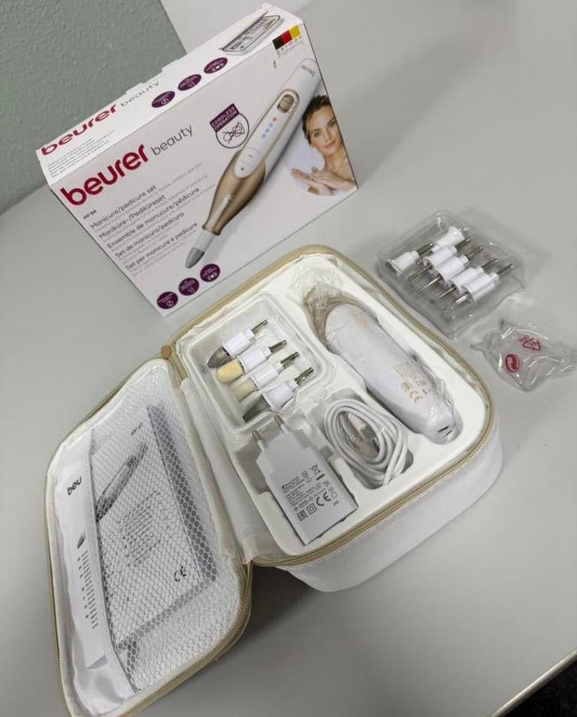 Beurer MP 64 Elektrische Manicure & Pedicure Set nagelvijl, Witgoed en Apparatuur, Persoonlijke-verzorgingsapparatuur, Hand- en Voetverzorging