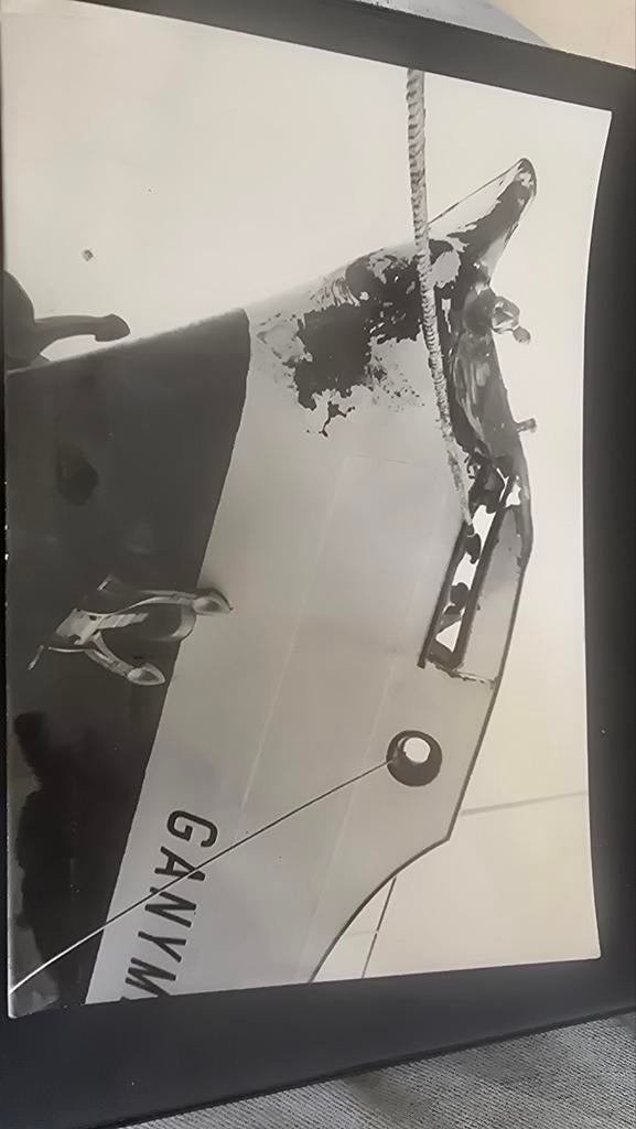 foto aanvaring ms Ganymedes Noordzeekanaal 1965, Ophalen of Verzenden