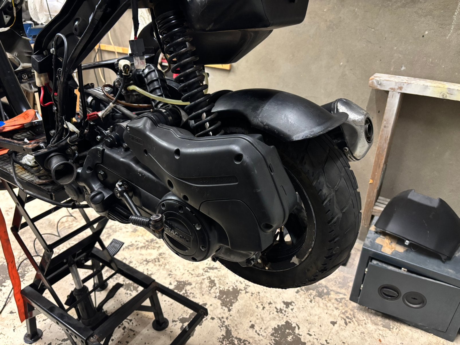 Piaggio zip 50cc 4t, Fietsen en Brommers, Ophalen, Zo goed als nieuw, Blok, Piaggio